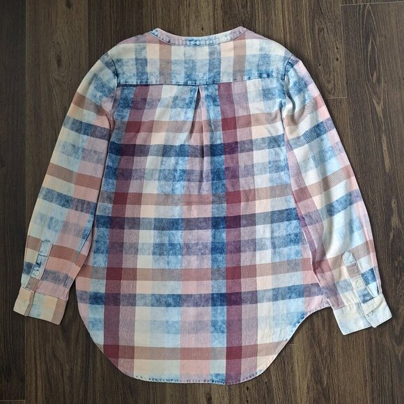 💙 Anthropologie Isabella Sinclair Soft Ruffle Hanley Top 100% Cotton Cottage - Picture 8 of 9